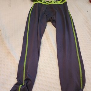 Boys Navy Compression Pants